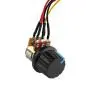 Laliva Tool - Regulating Current DC Speed Controller DC10-55V 12V 24V 36V 60A PWM Motor Speed Controller CW CCW Reversible Switch