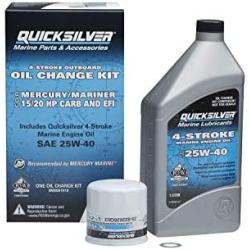 Quicksilver 8M0081910 Oil Change Kit - 15-20 HP Engines