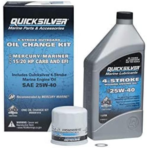 Quicksilver 8M0081910 Oil Change Kit - 15-20 HP Engines