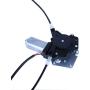 SHOWSEN 741-599 Rear Passenger Power Window Regulator W/Motor Fit 00-04 Dakota 98-03 Durango