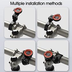 Bike Phone Mount,Motorcycle Cellphone Holder with Universal Adapter,Bicycle Out Front Handlebar Mount for Mountain Bike,Scooter,Electric and Road Bike-Compatible for iPhone-Angle Adjustment Edition