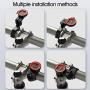 Bike Phone Mount,Motorcycle Cellphone Holder with Universal Adapter,Bicycle Out Front Handlebar Mount for Mountain Bike,Scooter,Electric and Road Bike-Compatible for iPhone-Angle Adjustment Edition