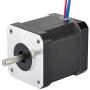 STEPPERONLINE Nema 17 Bipolar Stepper 0.9deg(400 steps/rev) 1.68A 44Ncm(62.3oz.in) Motor