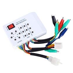 9V Battery Powered Brushless Electric Car Motor Tester, Scooter Motors Controller, Detector with English Manual for DIY Automotive Woker