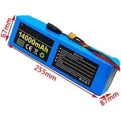 Wnicek 52V E-Bike Battery 14S 4P 10Ah 12Ah 14Ah 18650 Lithium-ion Battery Pack with BMS + Charger Waterproof Rechargeable Battery Fit for 200W 250W 350W 500W 750W Motor