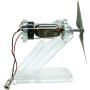 12V High-Speed Motor - Brushed Motor with Fan Blades, Strong Magnetic Force, Fast Speed, for Circuits Experiments Educational Science Creative Gift