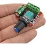 Hahiyo 3-35V Low Voltage DC Motor Speed Controller Smooth Linear Adjustment Knob Compact Units Reduce Heat Module Dimmer Switch Regulator 3 Pieces for Mini Fan Electric Pumps LED Light