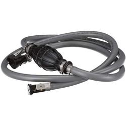 attwood 93806ELP7 Fuel Line Kit — for Johnson and Evinrude Engines, 6 Feet Long, 3/8-In. Diameter, with Hose Fittings