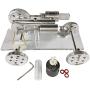 Movable Engine Model Shenbing Stirling Engine Trolley Model Micro Generator Model Mini Engine