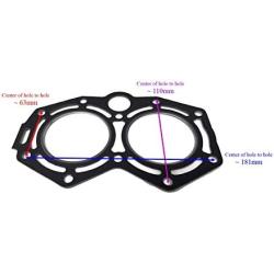 Boat motors replaces Nissan Tohatsu Outboard M NS 25HP 30HP 346-01005-2 1 0M 27-8129391 812939 1 Cylinder Head Gasket Mercury Mercruiser Quicksilver 8129391 Cyl 2-stroke Outboard motor