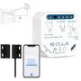 LoraTap Smart WiFi Garage Door Opener Controller, Wireless Remote Control Switch Timer Open/Close Monitor, Smart Life App Control, Voice Control, Works with Alexa and Google Home, No Hub Required