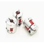 3Pcs 6.35x10mm CNC Stepper Motor Jaw Shaft Coupler 6.35mm to 10mm Aluminum Flexible Jaw Spider Plum Coupling D25L30 Connector for CNC Router Engraving Milling Machine/3D Printer