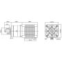 STEPPERONLINE 27:1 Planetary Gearbox High Torque Nema 17 Stepper Motor 3D Printer DIY Camera