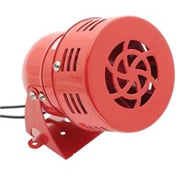 Shopcorp Motor Horn Buzzer Siren 110V Decibel Security (116 Decibels), MS-190 Siren for Home, Residential Areas, Industries, Stores and Control Systems
