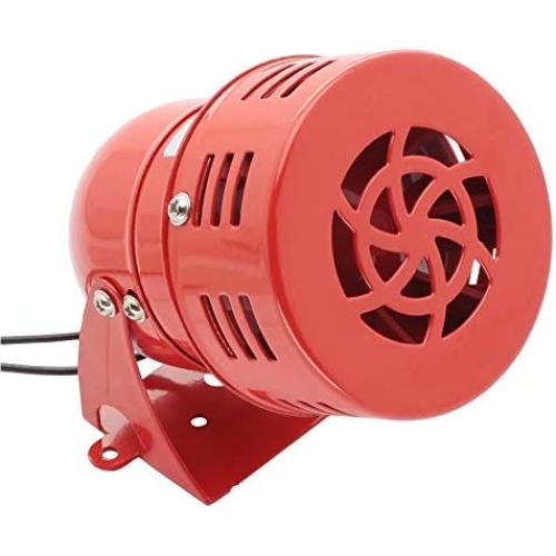 Shopcorp Motor Horn Buzzer Siren 110V Decibel Security (116 Decibels), MS-190 Siren for Home, Residential Areas, Industries, Stores and Control Systems