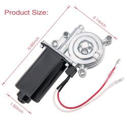 266149 RV Awning Motor Compatible with Solera Power Rv Awning Replacement Universal Motor 12-Volt DC & 75-RPM 364428 0303536 0227751