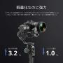 MOZA AirCross 2 Pro 3-Axis Handheld Gimbal Stabilizer with iFocusM Follow Motor and ARCA Quick Shoe, Compatible DSLR and Mirrorless Camera