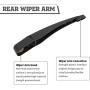 HODEE Replacement for Ford Edge , Lincoln Mkx 2007-2014 Rear Wiper Arm Blade Nut Set,Rear Wiper Cover Accessories Assembly, Wiper Cap Set for Back Windshield Window,OE:9T4Z17526A