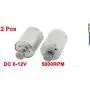 DC 6-12V 5000RPM Electric Powerful Vibrating Vibration Motor 2pcs