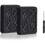 ELUTENG 40mm USB Fan with 3 Speed Control USB Ventilator 5V Max 5300RPM High Flow Equiped with 40mm Fan Filter 2 Pack Dustproof Cover USB Cooling Ventilator Plastic Grill ELUTENG 40mm USB Fan with 3 Speed Control USB Ventilator 5V Max 5300RPM High Flow Equiped with 40mm Fan Filter 2 Pack Dustproof Cover USB Cooling Ventilator Plastic Grill
