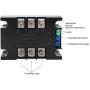 Motor Soft Start Controller, Mounts & Accessories Controls Board, 3-Phase Electrical TSR-40WA-R1 4KW AC Motor Regulator for Conveyors/Compressors [14.50 * 10.50 * 14.50]