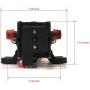 The ROP Shop EVERFLO 12 Volt 1.0 GPM Diaphragm Water Pump 40 psi Lawn Sprayers, Boats, RVs