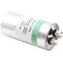 QBGTFAK 35 uF ±5% 35 MFD 370V/440V 2.07x3.93 inch 370V/440V CBB65 Dual Run Circular Start Capacitor for AC Motor Run or Fan Start or Condenser Straight