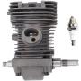 ApplianPar 1132 030 0402 Engine Motor Cylinder Piston Crankshaft 1130 020 1208 for Stihl MS170 MS180 018 Chainsaw