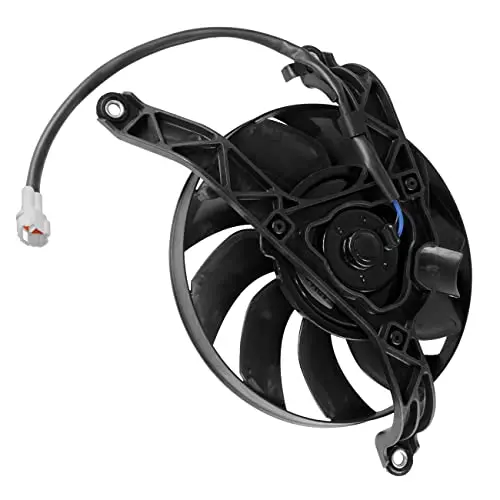 Caltric Compatible with Radiator Cooling Fan Motor Suzuki LT-A500X King Quad 500 LTA500X 4x4 2009-2014