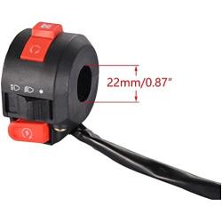 WOOSTAR Left Start Switch Assembly Replacement for Taotao 50cc 70cc 90cc 110cc 125cc 150cc ATV Quad 4 Wheeler SunL Coolster