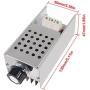 10000W Motor Speed Controller 25A AC 110V 120V 220V 230V SCR Voltage Regulator Dimmer Switch Speed Temperature Control Thermostat Attemperation Thermoregulation Board