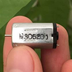 Xuulan Xianglaa-Motor N30 Metal Brush Micro Motor, Fast Speed for DIY Model Toys Shaft Diameter: 1mm, DC 1.5-12V Small Mute Motor,