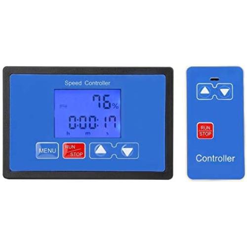 6.5V-55V 30A LCD Motor Cycle Run/Stop Timer Remote Control DC Brush Motor Speed Controller