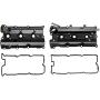 MOSTPLUS Engine Valve Covers Left 13264-AM610 + Right 13264-AM600 Compatible with 03-06 Nissan 350Z 03-06 G35 V6 3.5L (Set of 2)