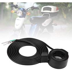 Qiilu Thumb Throttle Assembly Speed Control Assembly for E Bike Electric Bike Scooters 22mm 7/8inch Replacement