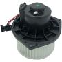 Front AC Heater Blower Motor w/Fan Compatible with 04-12 Colorado / 03-06 SSR / 04-12 Canyon Replaces 89019178
