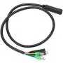 Vifemify Electric Bike Accessories 600mm Motor Convert Extension Cable 9 Pin Conversion Line Waterproof Connector Electric Conversion Kit