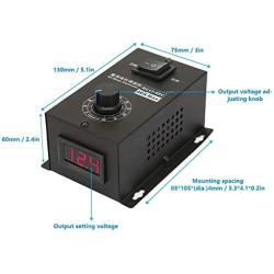 DC Motor Speed Controller PWM 12V~48V 40A Brush Motor Speeds Controller Module Electric Controller 1200W 25kHZ
