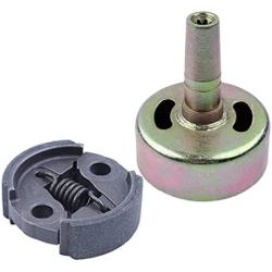 Eioflia Mower Accessory 7T Clutch Drum Pinion Gear Kit Fit for Honda GX25 25cc 4 Stroke Engine Motor 2PCS-Grass Trimmer Accessories,Fit for Engine Generator Lawn Mower,Grass Cutter Mower