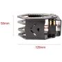 Mechanical Robot Arm Claw/Gripper Robot Gripper (Black Mechanical Claw with servo)