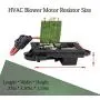 89019088 Blower Motor Resistor, Blower Fan Speed Resistor&nbsp;Kit with Harness Compatible with Chevy Silverado GMC Suburban Sierra Yukon 2003-2006,&nbsp; Replaces# 973-405, 15-81086, 22807123