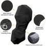 Softclub Outboard Motor Cover 60-90 HP, Full Motor Outboard Cover, Waterproof, 600D Heavy Duty Fabric, Black Boat Motor Covers Fit for 90 HP Motors
