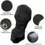 Softclub Outboard Motor Cover 25-50 HP, Full Outboard Engine Cover, Black 600D Heavy Duty Fabric, Waterproof Boat Motor Covers