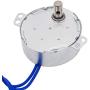 Twidec/2Pcs Synchronous Motor AC100~127V 50/60HZ Turntable Synchron Motor 4W CW/CCW Electric Motor 2.5-3RPM/MIN TYC-50-2.502