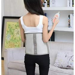 BXQQ Slimming Massage Belt Electric Vibration Sauna Belt with 4 Motors Weight Loss Automatic Timing Far Infrared Heating Fat Burner for Women and Men