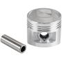 NICECNC Engine Cylinder Piston Top End Rebuild Kits Compatible with Honda CB125S 1976-1985,CL125S 1973-1974,XL125 1976 1977 1978,SL125 1971 1972 1973