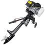 Lolicute Outboard Motor, 4 Stroke 3.6 HP Boat Motor 55CC Boat Engine with Air Cooling System (Ship from USA)
