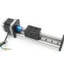 Électronique linéaire 500mm avec rails linéaires carrés + moteur à crémaillère CBX1605 + moteur pas à pas NEMA23 pour table linéaire XY avec routeur CNC DIY Électronique linéaire 500mm avec rails linéaires carrés + moteur à crémaillère CBX1605 + moteur pas à pas NEMA23 pour table linéaire XY avec routeur CNC DIY