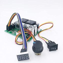 PWM Speed Controller DC Motor Digital Display 0~100% Adjustable Drive Module Input MAX60A 12V 24V