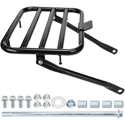 YOXUFA Rear Back Luggage Rack Bracket Behind Carrier Draw Bar Axle Assembly Set for Coleman CT200U Trail 200 CT200U-A CT200U-C CT200U-CAN 196cc 6.5hp Powersports Motor Mini Bike Parts